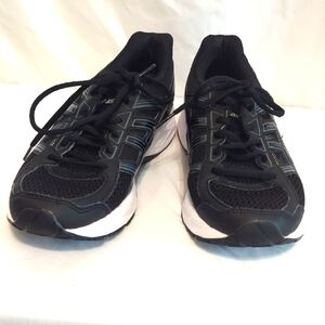 Black and White Running Shoes